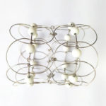 mandala 3d tibetano arame alpaca